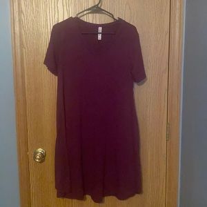 Plum Dress